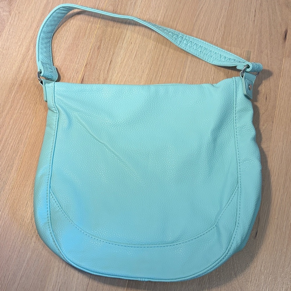 Thirty One Jewell Midway Hobo Shoulder Bag Purse Handbag In Skies For You Pebble